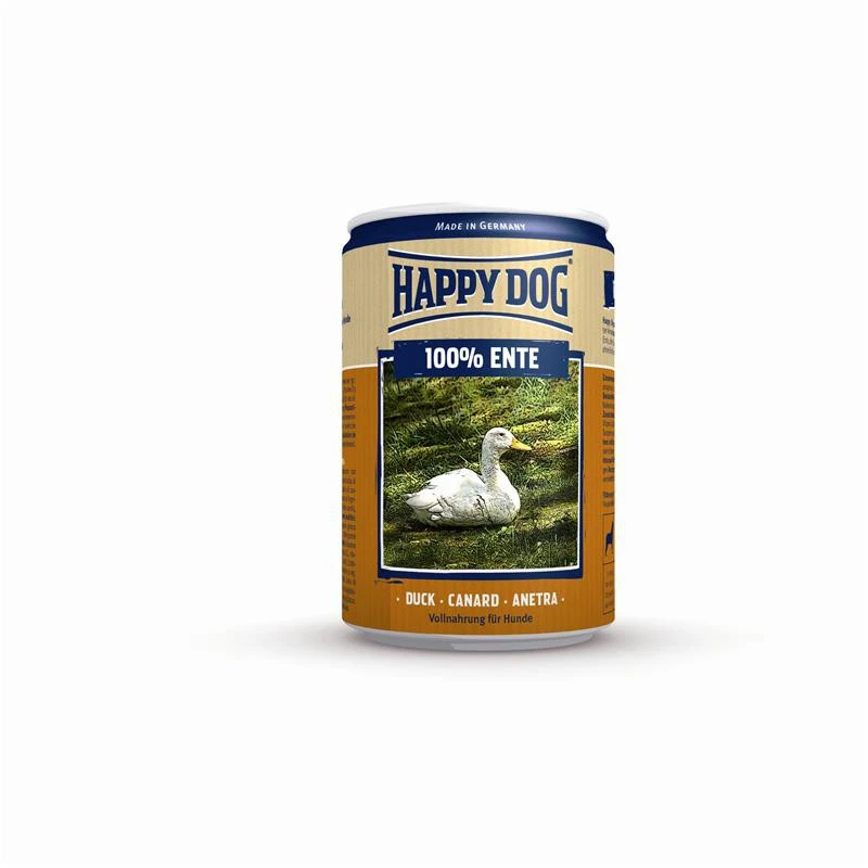 Happy Dog Ente Pur | 6x400g Hundefutter Nass 1 Happy Dog Ente Pur | 6x400g Hundefutter Nass