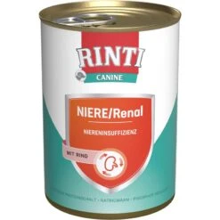 Rinti Hundenassfutter Dose Canine Niere/Renal Rind | 12x 400g