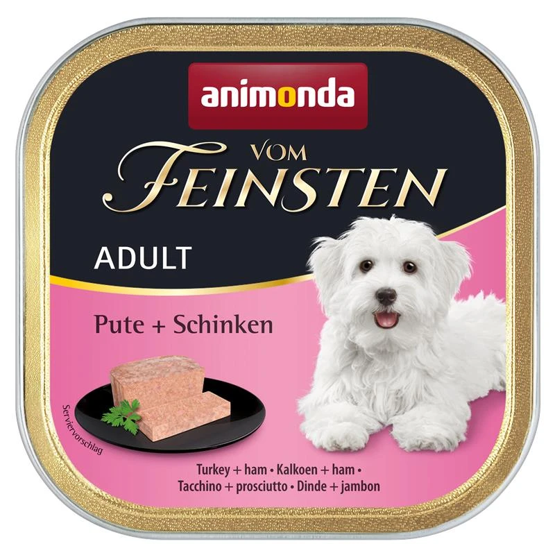 Animonda Vom Feinsten Adult Pute & Schinken | 22x 150g 1 Animonda Vom Feinsten Adult Pute & Schinken | 22x 150g