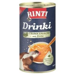 Rinti Drinki Ente | 24x 185ml Trinksnack Für Hunde