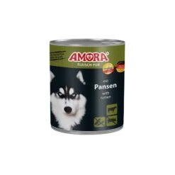 AMORA Dog Fleisch Pur Pansen | 6x 800g Hundefutter