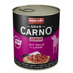 Animonda GranCarno Senior Kalb | 6x 800g Hundefutter