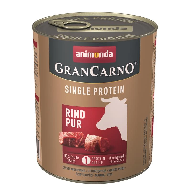 Animonda GranCarno Adult Rind Pur | 6x 800g 1 Animonda GranCarno Adult Rind Pur | 6x 800g