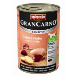 ANIMONDA GranCarno Adult Sensitive Huhn+Kartoffeln | 6x 400g Hundefutter