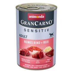 Animonda GranCarno Adult Sensitive Reines Rind & Reis | 6x 400g