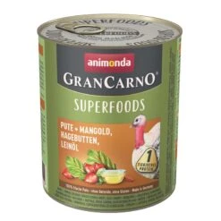 Animonda GranCarno Adult Superfood Pute & Mangold | 6x 800g