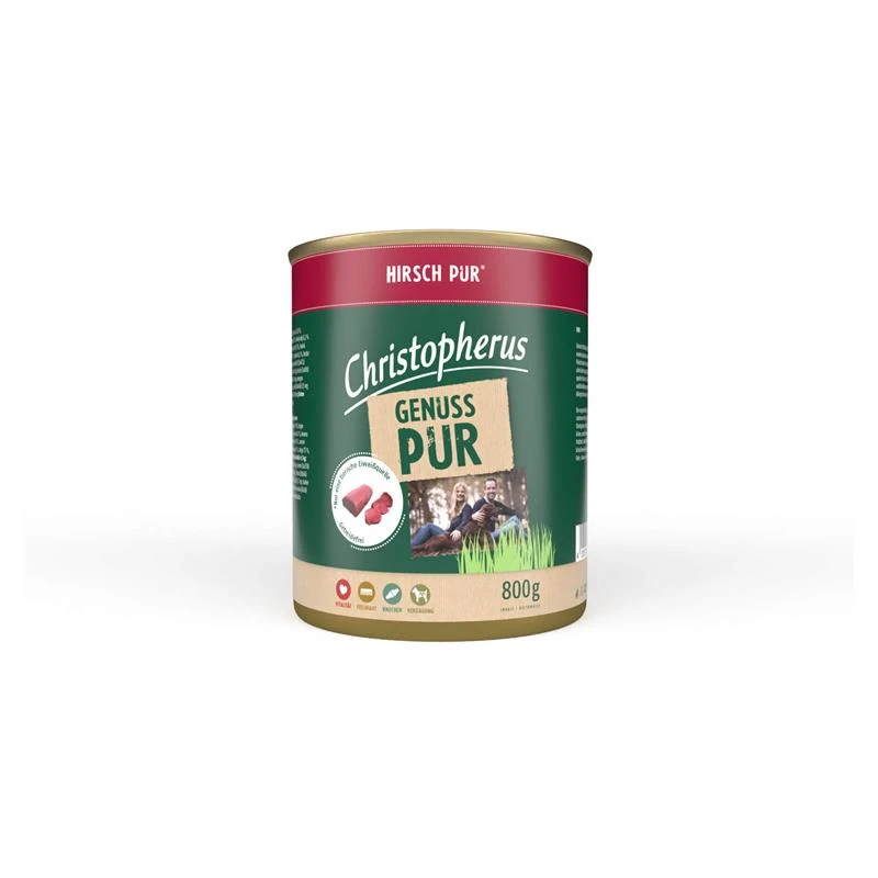 Christopherus Pur Hirsch | 6x 800g 1 Christopherus Pur Hirsch | 6x 800g