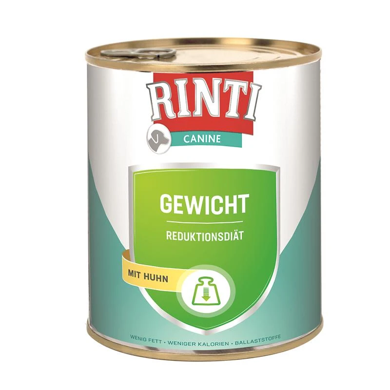 RINTI Canine Gewicht | 6x 800g Diät-Hundefutter Nass 1 RINTI Canine Gewicht | 6x 800g Diät-Hundefutter Nass