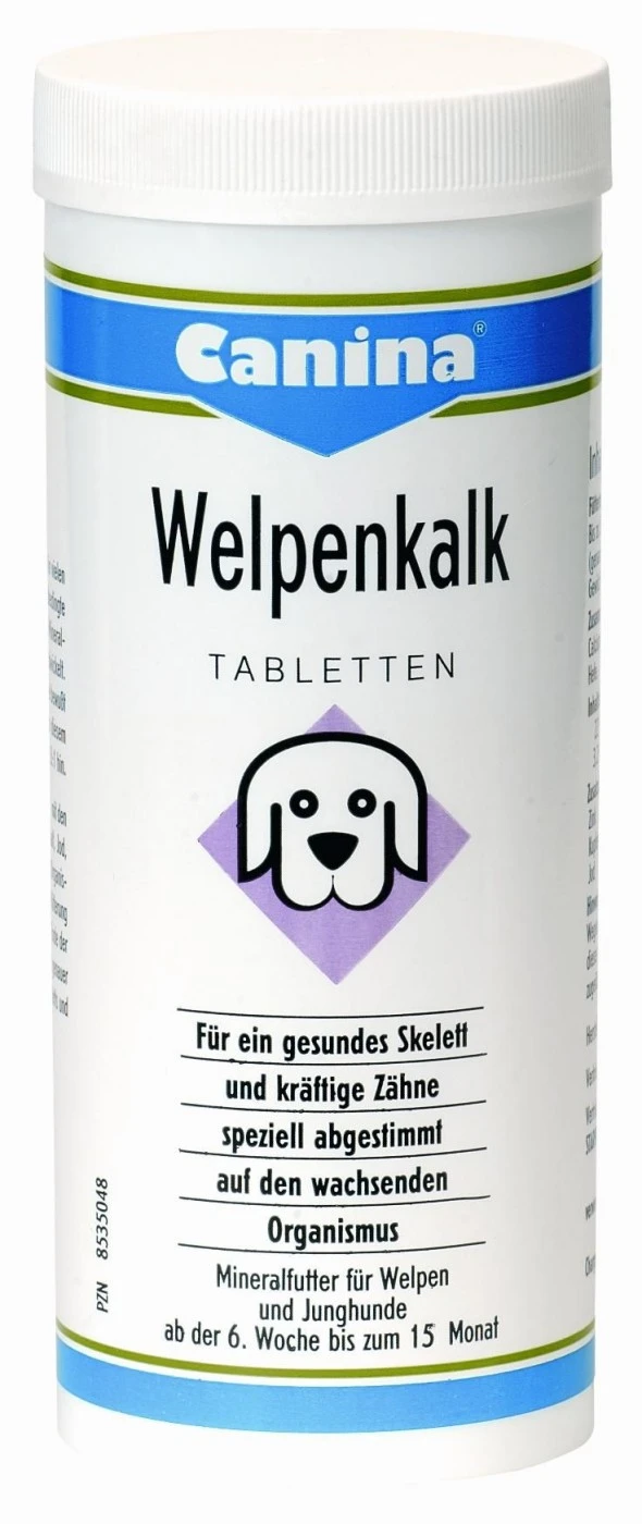 Canina Welpenkalk | 350g Tabletten Für Junghunde 1 Canina Welpenkalk | 350g Tabletten Für Junghunde