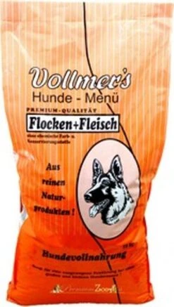 Vollmers Flocken & Fleisch | 15kg Hundetrockenfutter