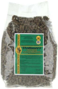 Vollmer´s Trockenfleischwürfel | 5kg Hundefutter Trocken