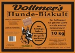 Vollmers Biskuit | 10kg Hundesnack Zur Gebissstärkung
