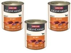 [Paket] Animonda GranCarno Adult Mit Ente | 18x 800g Hundefutter