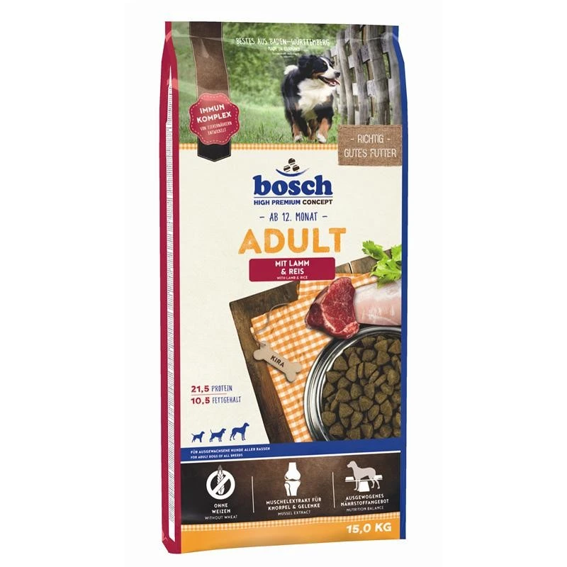 Bosch Adult Lamm & Reis | 15 Kg | Trockenfutter 1 Bosch Adult Lamm & Reis | 15 Kg | Trockenfutter
