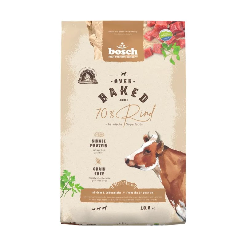Bosch Oven Baked Rind | 10 Kg Hundefutter Trocken 1 Bosch Oven Baked Rind | 10 Kg Hundefutter Trocken