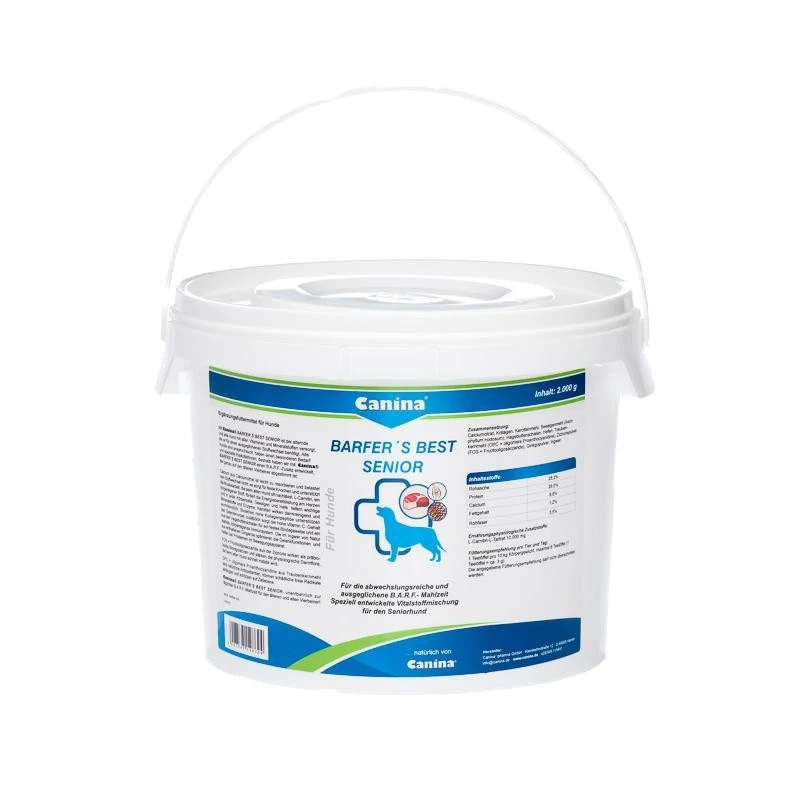 Canina Pharma Barfers Best Senior | 2 Kg Vitalstoff 1 Canina Pharma Barfers Best Senior | 2 Kg Vitalstoff