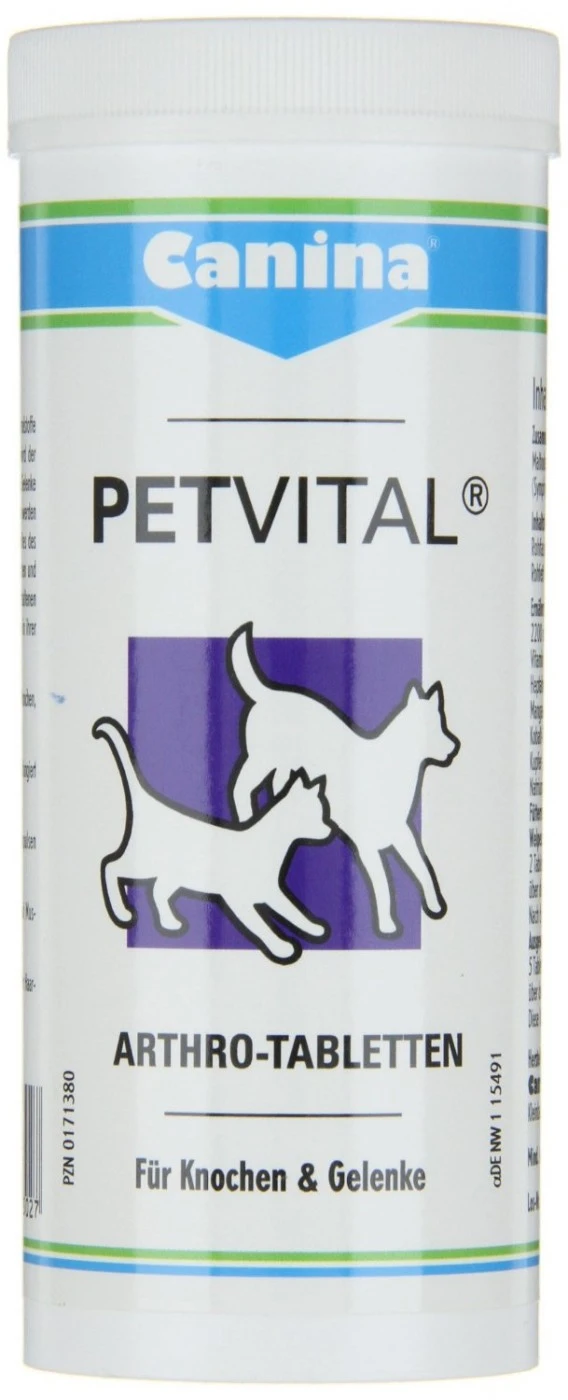 Canina Pharma PETVITAL Arthro-Tabletten | 180g Für Hunde 1 Canina Pharma PETVITAL Arthro-Tabletten | 180g Für Hunde