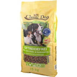 Classic Dog Geflügel & Kartoffel | 15kg Getreidefreies Hundefutter
