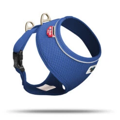 Curli Basic Geschirr Air-Mesh Blau | Gr. M Hundegeschirr