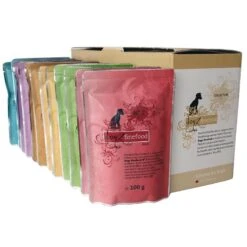 Dogz Finefood Multipack Pouches | 12x100g Nassfutter