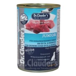 Dr. Clauders Selected Meat Junior | 6x 400g Hundefutter Nass