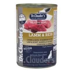 Dr. Clauders Selected Meat Lamm & Reis | 6x 400g Hundefutter Nass