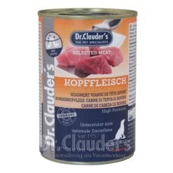 Dr. Clauders Selected Meat Mit Kopffleisch | 6x 400g Hundefutter