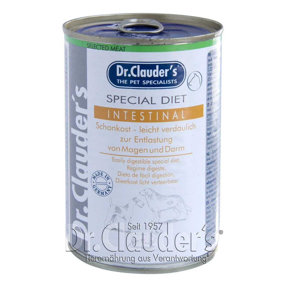 Dr. Clauders Special Diet Intestinal | 6x 400g Hundefutter 1 Dr. Clauders Special Diet Intestinal | 6x 400g Hundefutter