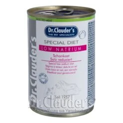 Dr. Clauders Special Diet Low Natrium | 6x 400g Hundefutter