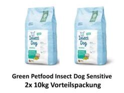 [Paket] Green Petfood InsectDog Sensitive | 2x 10kg Hundefutter