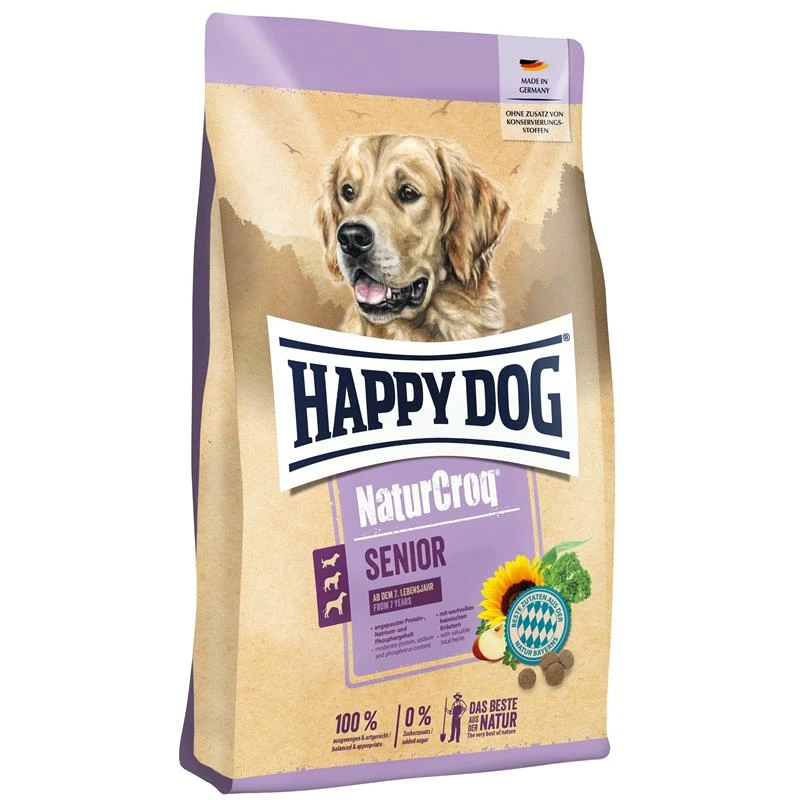 Happy Dog Trockenfutter NaturCroq Senior | 11 Kg 1 Happy Dog Trockenfutter NaturCroq Senior | 11 Kg