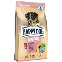 Happy Dog NaturCroq Für Welpen | 15kg Hundefutter Trocken