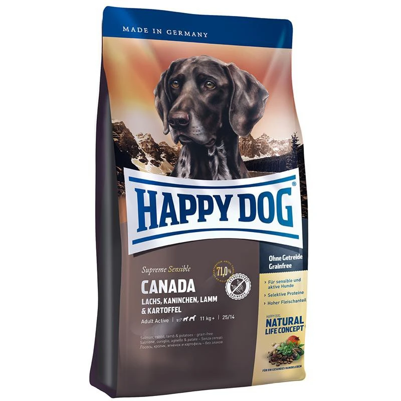 Happy Dog Supreme Sensible Canada | 4kg Hundefutter 1 Happy Dog Supreme Sensible Canada | 4kg Hundefutter