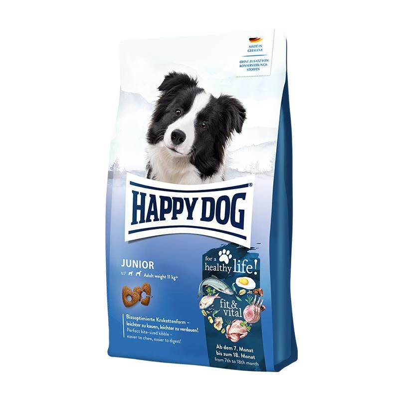 Happy Dog Supreme Fit & Vital Junior | 4 Kg Trockenfutter 1 Happy Dog Supreme Fit & Vital Junior | 4 Kg Trockenfutter