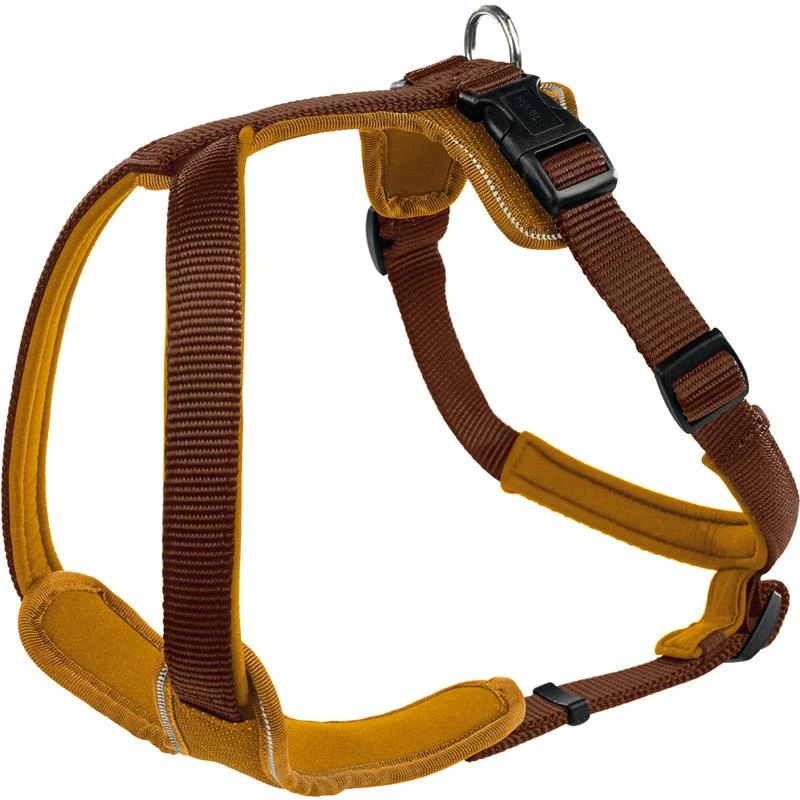 Hunter Geschirr Neopren Braun/Caramel S | 45-57cmx15mm Hundegeschirr 1 Hunter Geschirr Neopren Braun/Caramel S | 45-57cmx15mm Hundegeschirr