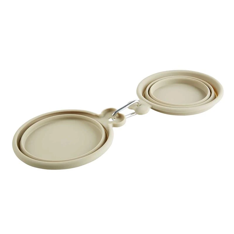 Hunter Silikon Reisenapf List Beige | 350/750ml Hundenapf 1 Hunter Silikon Reisenapf List Beige | 350/750ml Hundenapf