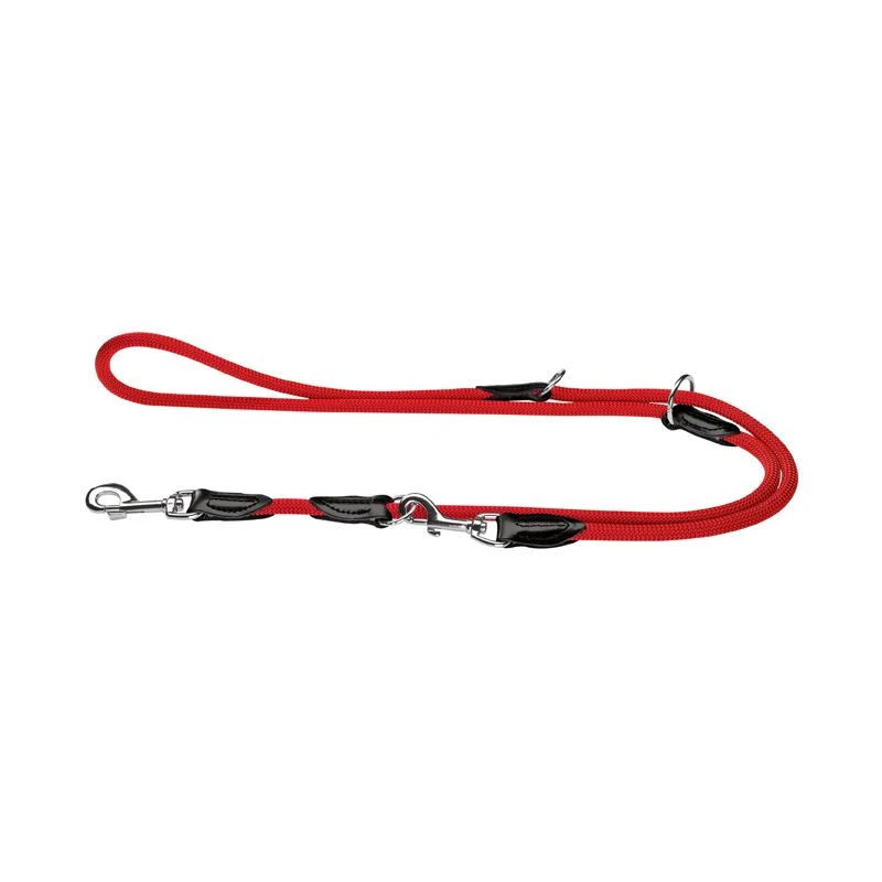 Hunter Verstellbare Führleine Freestyle Rot | 8mm X 2m Hundeleine 1 Hunter Verstellbare Führleine Freestyle Rot | 8mm X 2m Hundeleine