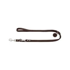 Hunter Verstellbare Führleine Dunkelbraun | 20mm X 200cm Hundeleine
