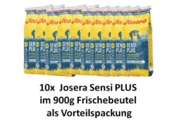 [Paket] Josera Hundefutter Sensi Plus | 10x 900g Trockenfutter Für Hunde