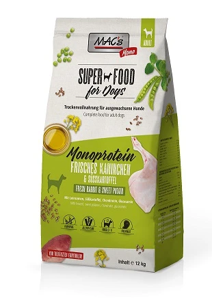 MACs DOG Trockenfutter Mono Kaninchen | 12kg 1 MACs DOG Trockenfutter Mono Kaninchen | 12kg
