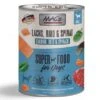 MACs Dog Lachs Mit Pasta & Spinat | 6x 400g Hundefutter Nass