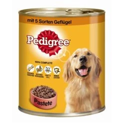 Pedigree Adult 5 Sorten Geflügel | 12x 800g Hundefutter Nass