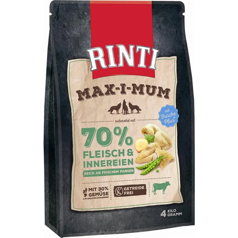Rinti Max-i-mum Pansen | 4kg Hundetrockenfutter 1 Rinti Max-i-mum Pansen | 4kg Hundetrockenfutter