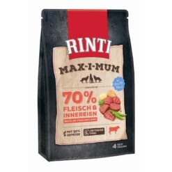 Rinti Max-i-mum Rind | 4kg Hundefutter Trocken