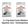 [Paket] Royal Canin Medium Digestive Care | 2 X 3kg Hundefutter Vorteilspack