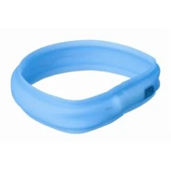 Trixie Flash Leuchtband USB Blau | M-L 50 Cm/30 Mm