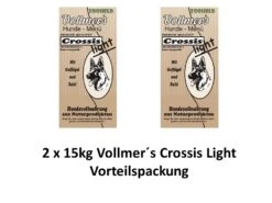 [Paket] Vollmers Crossis Light | 2x15kg Hundefutter Vorteilspack