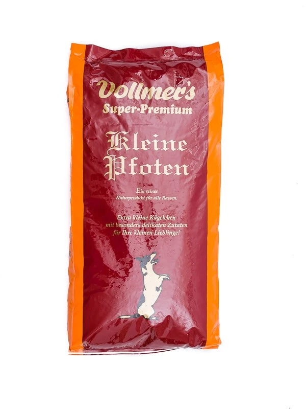 Vollmers Kleine Pfoten | 15kg Hundefutter Trocken 1 Vollmers Kleine Pfoten | 15kg Hundefutter Trocken