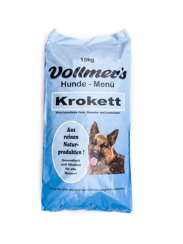 Vollmers Krokett Brocken | 15kg Hundefutter Trocken 1 Vollmers Krokett Brocken | 15kg Hundefutter Trocken